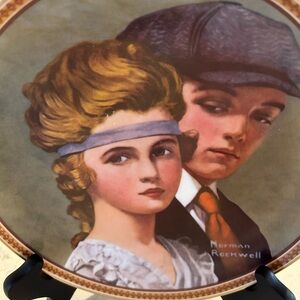Norman Rockwell Plate